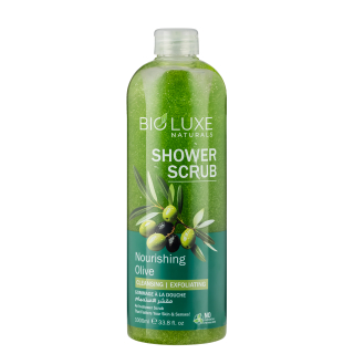 Bioluxe_1000ml_Shower_Scrub_Nourishing_Olive